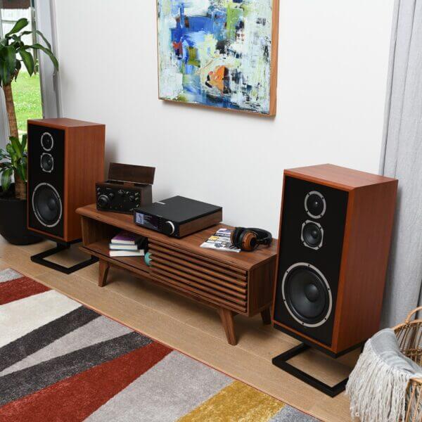 KLH Model 5 - West African Mahogany pair
