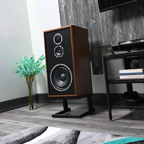 KLH Model 5 - English Walnut, grille off