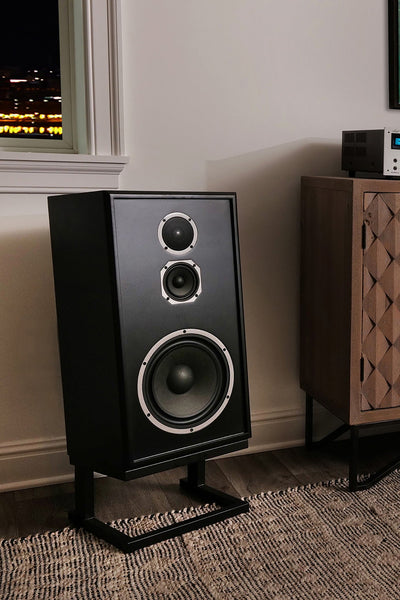 KLH Model Five Floorstanding Speaker in a living room setting