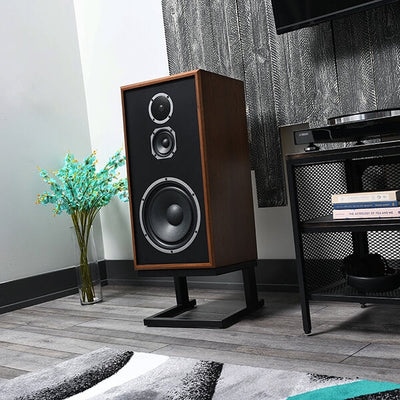KLH Model 5 - English Walnut, grille off